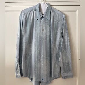 Tommy Bahama Silk and Cotton Button Down Shirt
